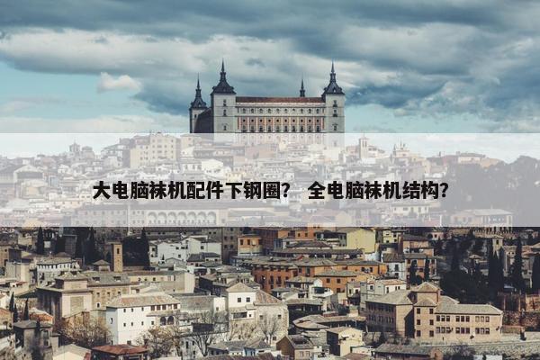 大电脑袜机配件下钢圈？ 全电脑袜机结构？