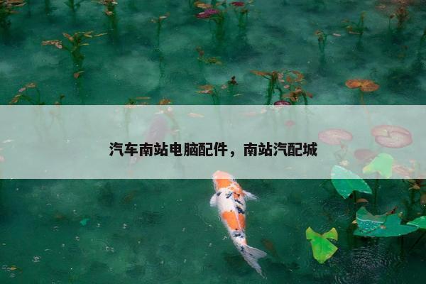 汽车南站电脑配件，南站汽配城