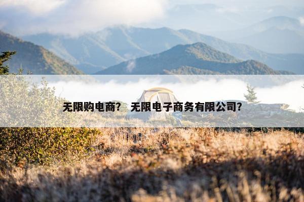 无限购电商？ 无限电子商务有限公司？