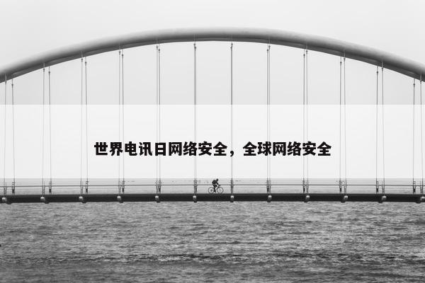 世界电讯日网络安全，全球网络安全