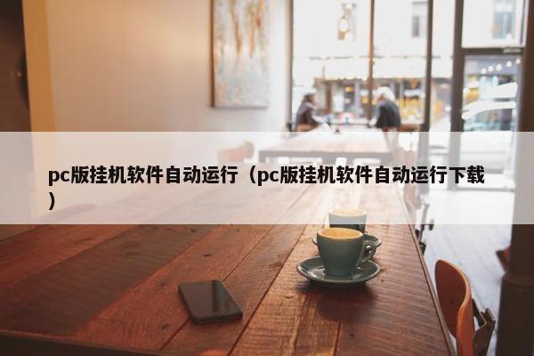 pc版挂机软件自动运行（pc版挂机软件自动运行下载）
