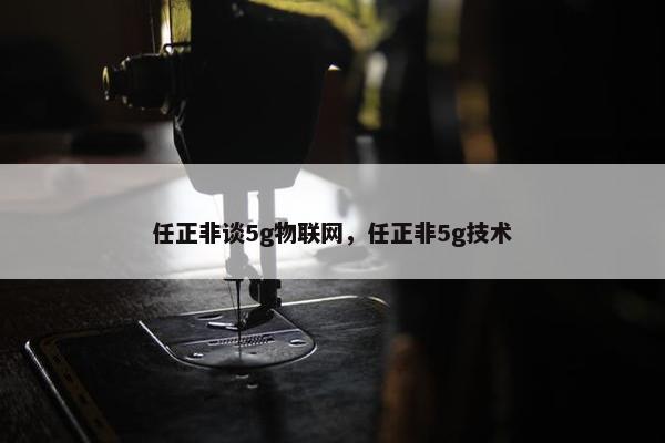 任正非谈5g物联网，任正非5g技术