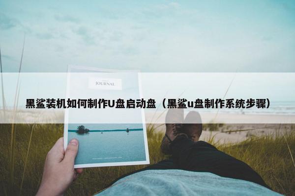 黑鲨装机如何制作U盘启动盘（黑鲨u盘制作系统步骤）