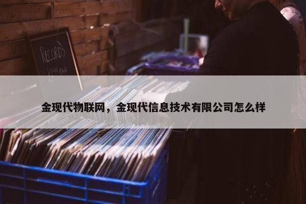 金现代物联网，金现代信息技术有限公司怎么样