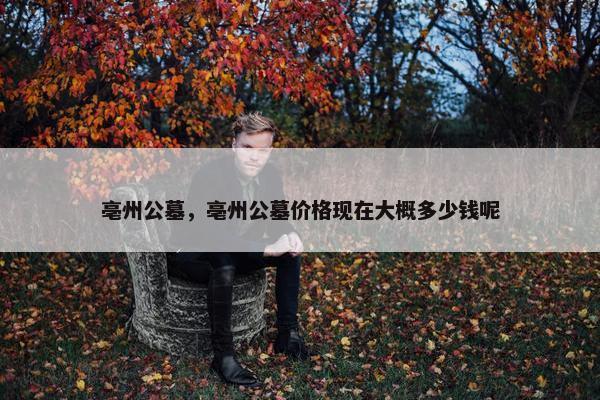 亳州公墓，亳州公墓价格现在大概多少钱呢