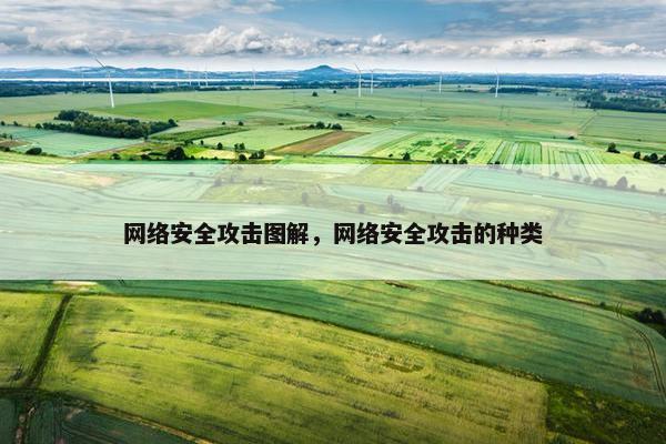 网络安全攻击图解，网络安全攻击的种类
