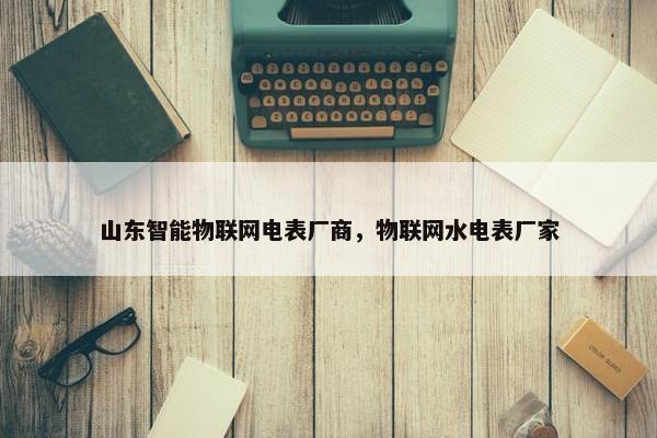 山东智能物联网电表厂商，物联网水电表厂家
