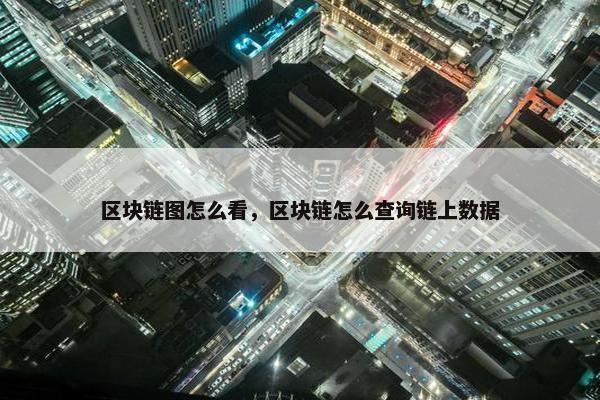 区块链图怎么看，区块链怎么查询链上数据