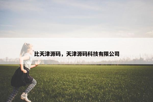 比天津源码，天津源码科技有限公司