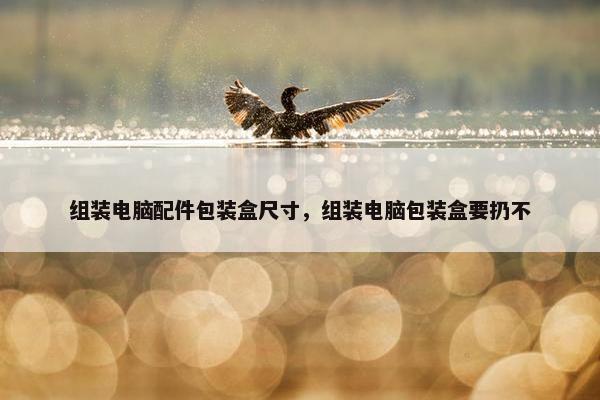 组装电脑配件包装盒尺寸，组装电脑包装盒要扔不