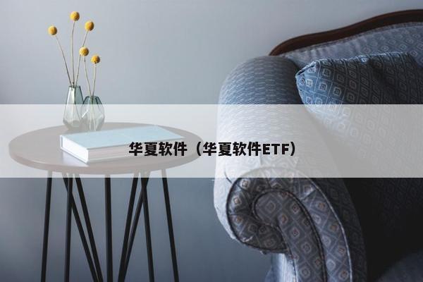 华夏软件（华夏软件ETF）