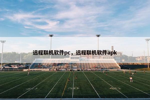 远程联机软件pc，远程联机软件apk