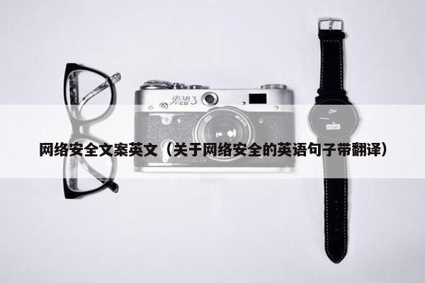 网络安全文案英文（关于网络安全的英语句子带翻译）