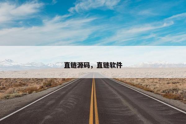 直链源码，直链软件