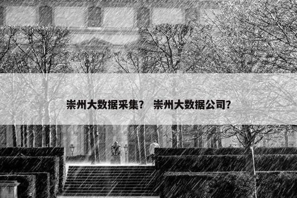 崇州大数据采集? 崇州大数据公司? 崇州大数据采集? 崇州大数据公司?