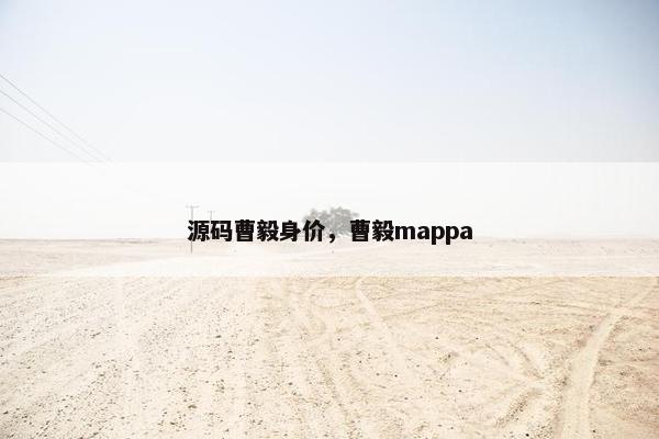 源码曹毅身价，曹毅mappa