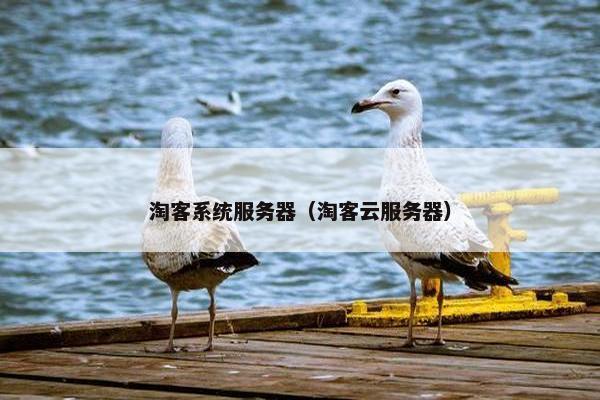 淘客系统服务器（淘客云服务器）
