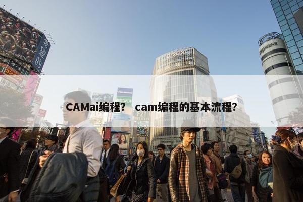 CAMai编程？ cam编程的基本流程？
