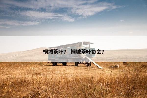 桐城茶叶？ 桐城茶叶协会？