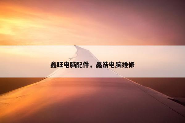 鑫旺电脑配件，鑫浩电脑维修