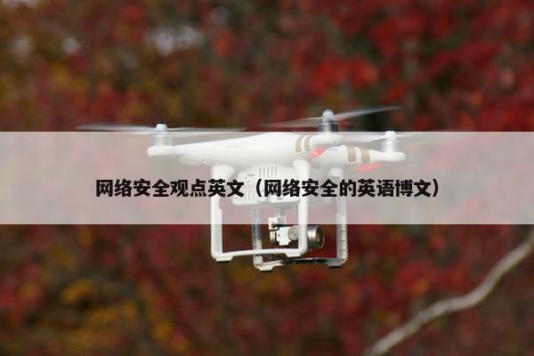 网络安全观点英文(网络安全的英语博文) 网络安全观点英文(网络安全的英语博文)