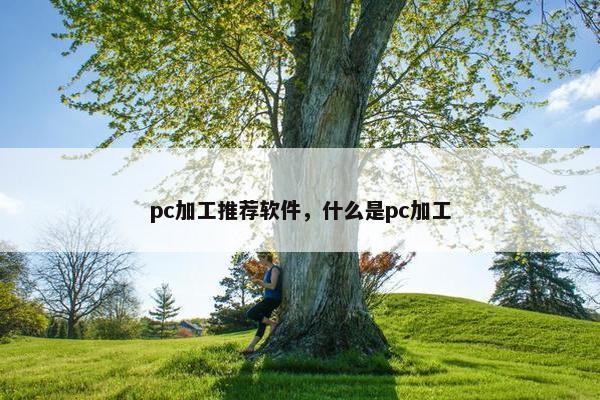 pc加工推荐软件，什么是pc加工