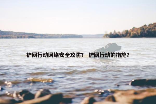 护网行动网络安全攻防？ 护网行动的措施？