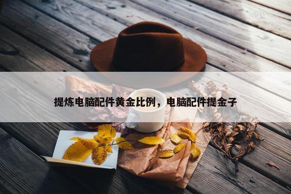 提炼电脑配件黄金比例，电脑配件提金子