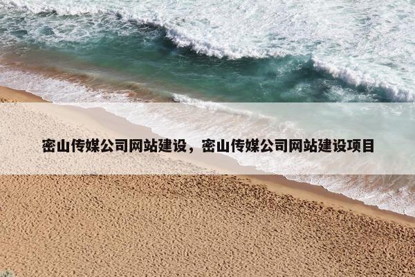 密山传媒公司网站建设，密山传媒公司网站建设项目