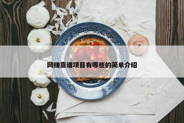 网赚靠谱项目有哪些的简单介绍