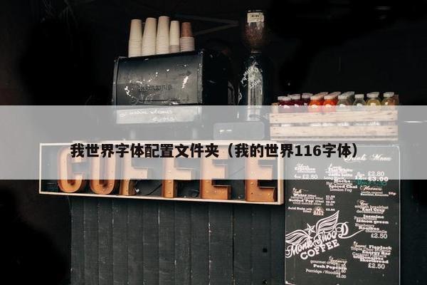 我世界字体配置文件夹（我的世界116字体）