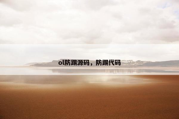 ol防踢源码，防踢代码