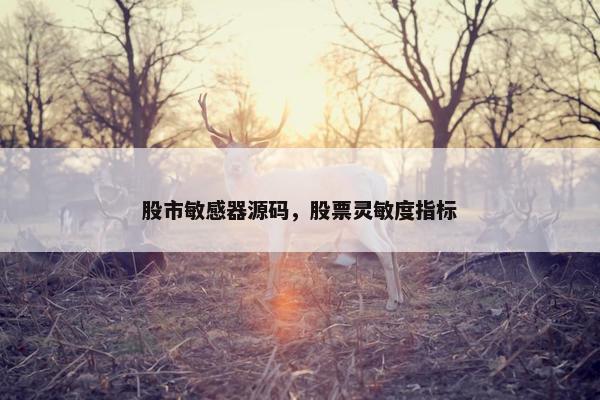 股市敏感器源码，股票灵敏度指标