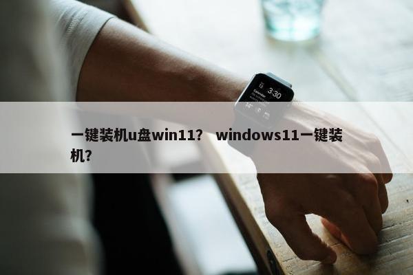 一键装机u盘win11？ windows11一键装机？