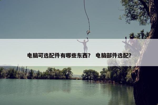 电脑可选配件有哪些东西？ 电脑部件选配？
