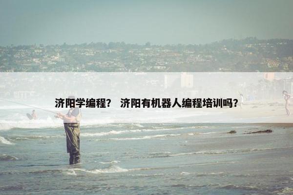 济阳学编程？ 济阳有机器人编程培训吗？