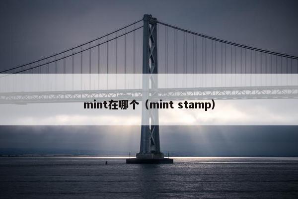 mint在哪个（mint stamp）