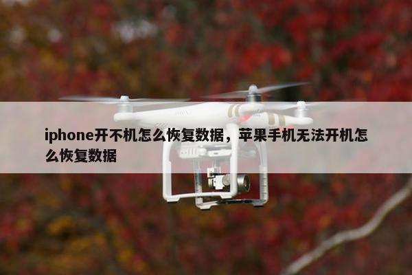 iphone开不机怎么恢复数据，苹果手机无法开机怎么恢复数据