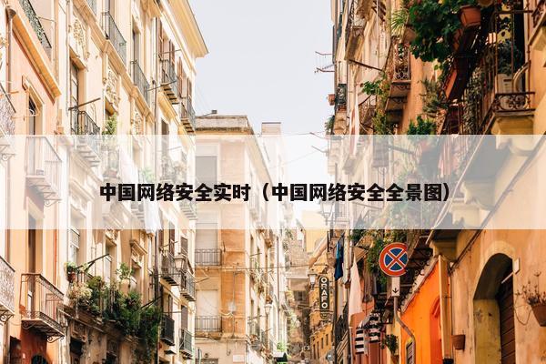 中国网络安全实时（中国网络安全全景图）