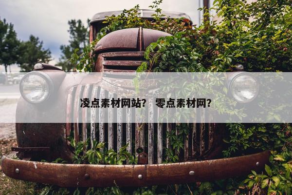 凌点素材网站？ 零点素材网？