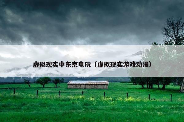 虚拟现实中东京电玩(虚拟现实游戏动漫) 虚拟现实中东京电玩(虚拟现实游戏动漫)
