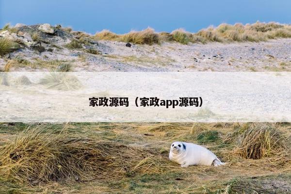 家政源码（家政app源码）