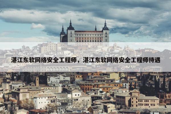 湛江东软网络安全工程师，湛江东软网络安全工程师待遇