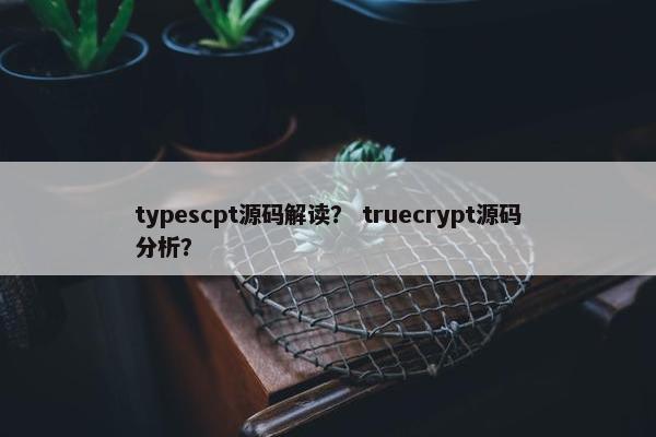 typescpt源码解读? truecrypt源码分析? typescpt源码解读? truecrypt源码分析?