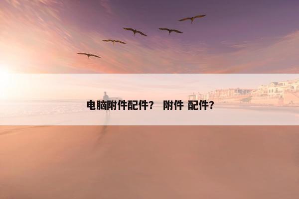 电脑附件配件？ 附件 配件？