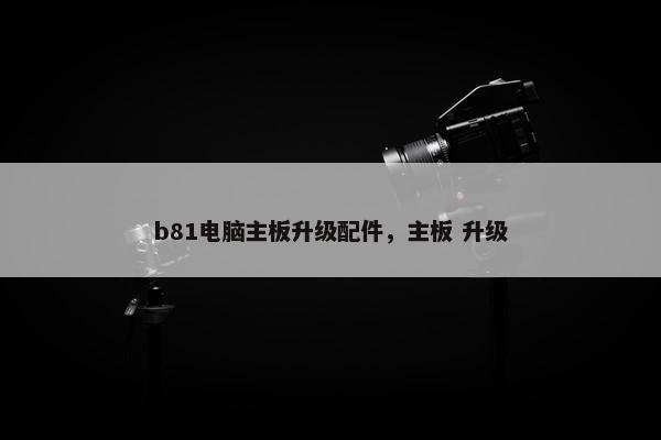 b81电脑主板升级配件，主板 升级