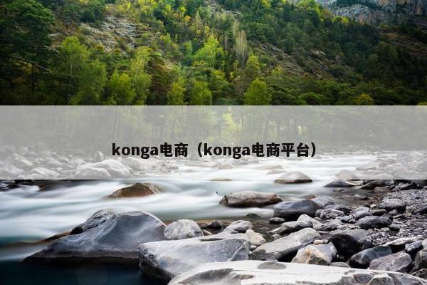 konga电商(konga电商平台) konga电商(konga电商平台)
