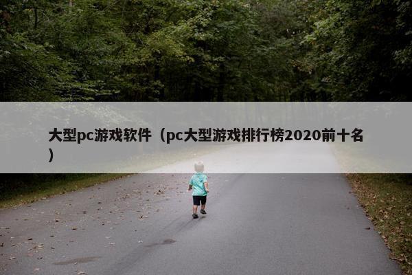 大型pc游戏软件（pc大型游戏排行榜2020前十名）