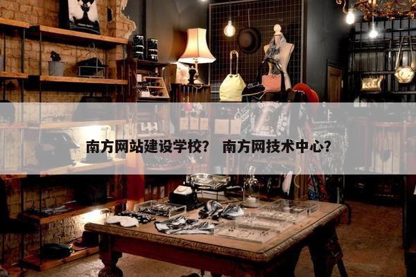 南方网站建设学校？ 南方网技术中心？
